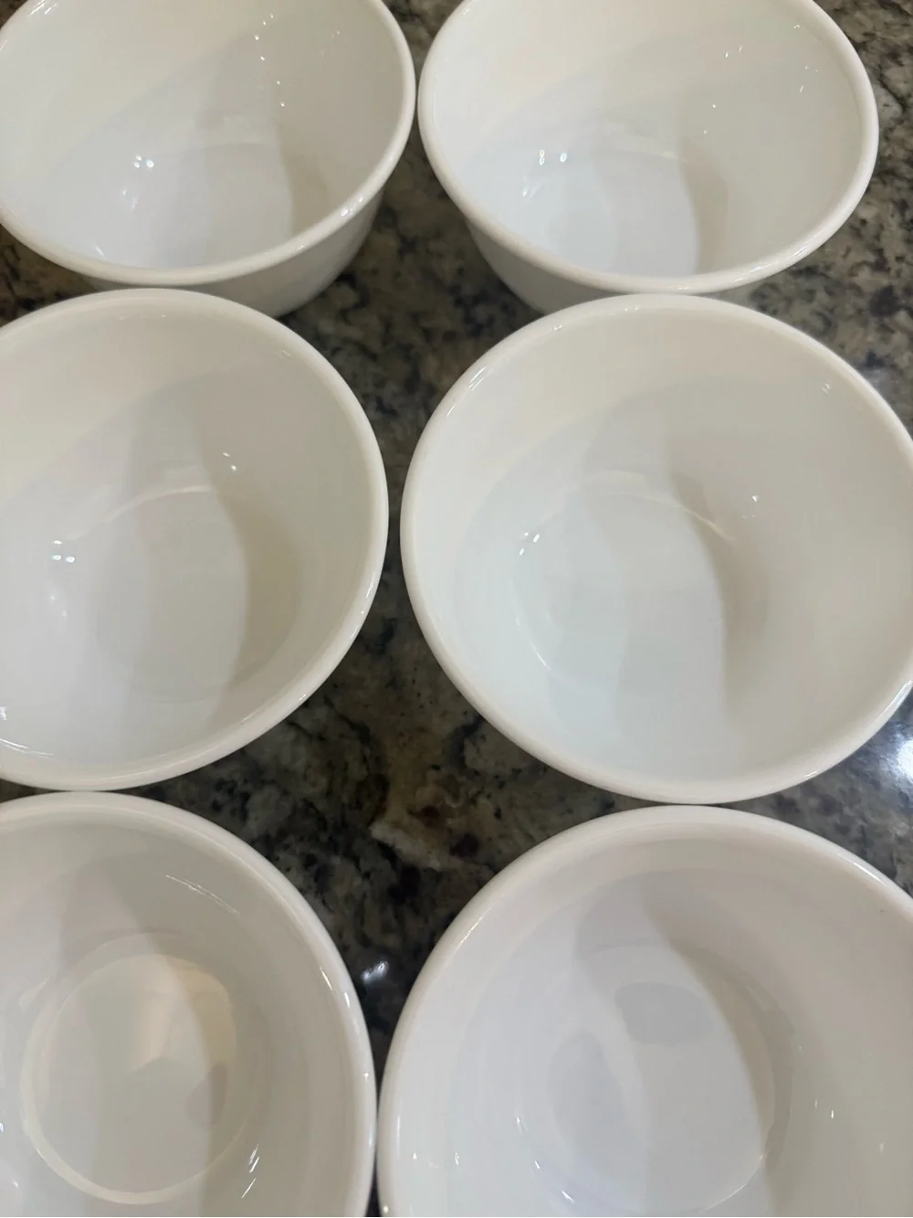 Corelle Winter Frost White Plain White Soup Cereal Bowls - Set of 6